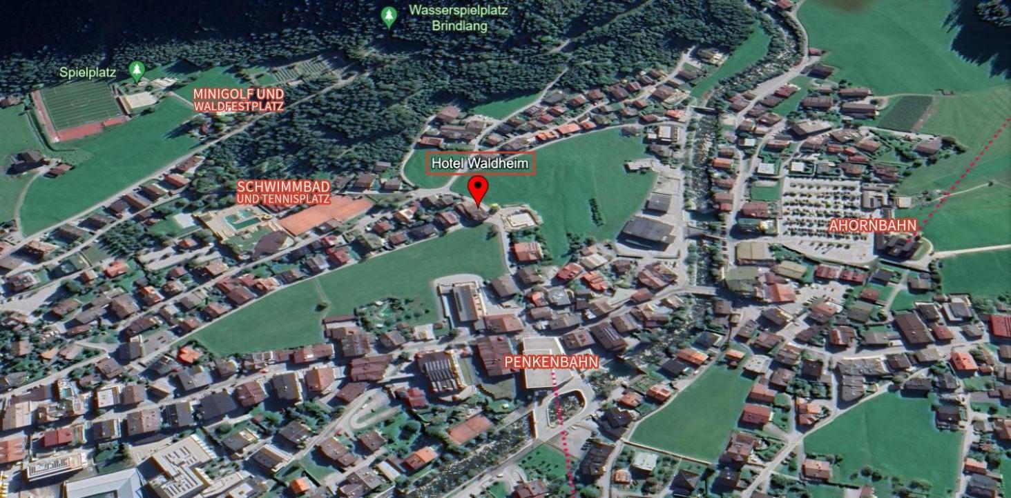 Hotel Waldheim Garni ไมย์อาโฮเฟิน ภายนอก รูปภาพ